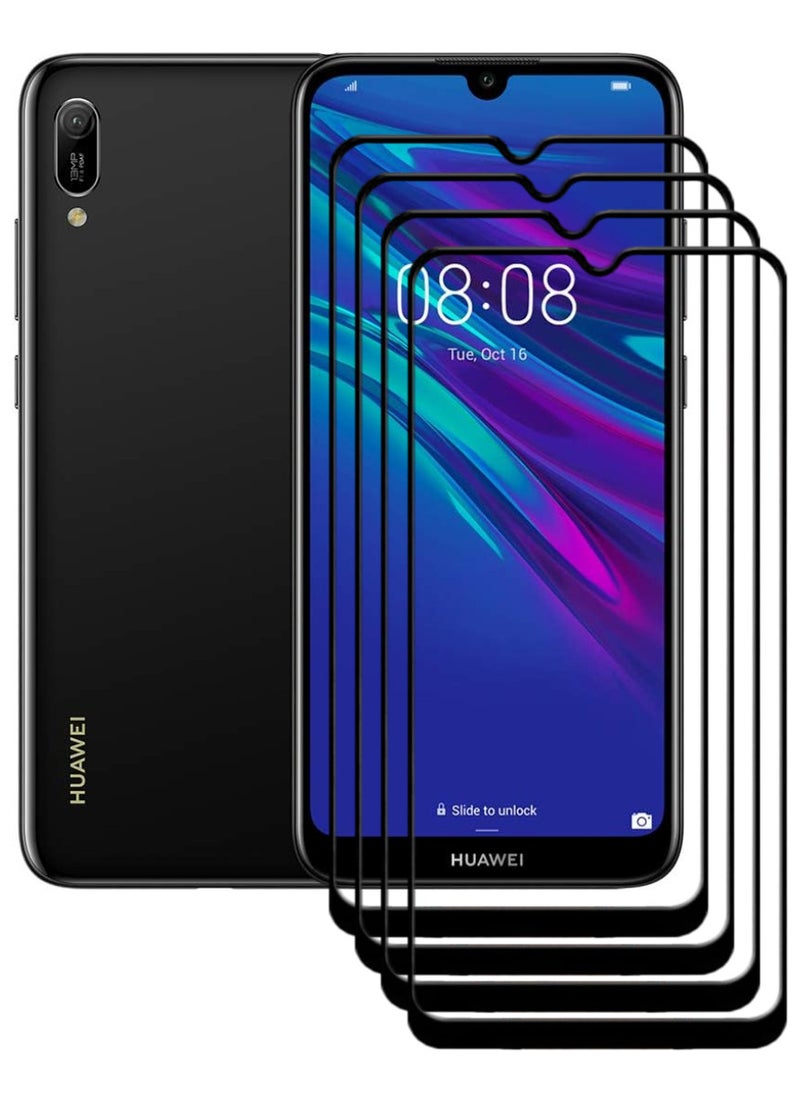 ACLIX 4 Pieces Antistatic ESD Dustproof Premium Quality High Definition Tempered Glass Screen Protector Designed For Huawei Y6 (2019) - Image 1