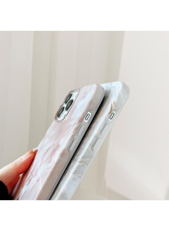 اس-توب جراب لهاتف iPhone 14 Pro Max 2 في 1 جراب هاتف قابل للفصل بنمط رخامي - Image 5