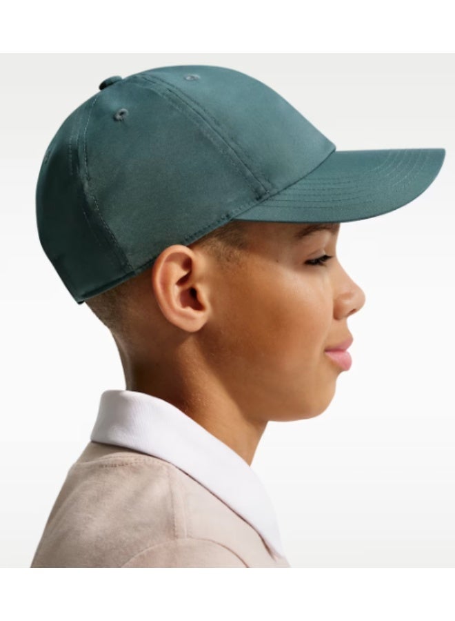 Nike Dri-FIT Club Kids' Unstructured Metal Swoosh Cap - Image 2