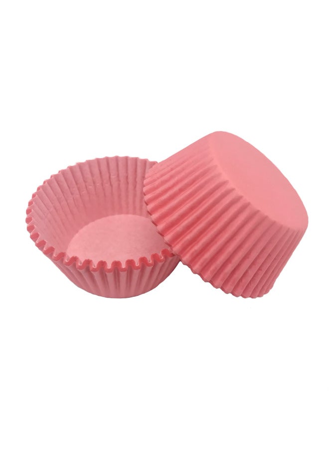 100 PCs Color Printing High Temperature Resistant Oil-proof Paper Cake Cup Baking Mold Solid Color Disposable Cake Bottom Support-Specifications:2.1 Tube Of Pure Powder (about 100 Paper Cups) - Image 1