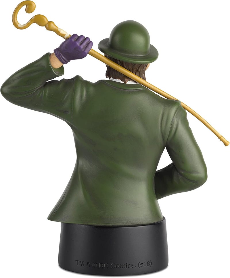 Eaglemoss DC Batman Universe Collector's Busts: #11 The Riddler Collector's Bust Toy, 5", Multicolor - Image 3
