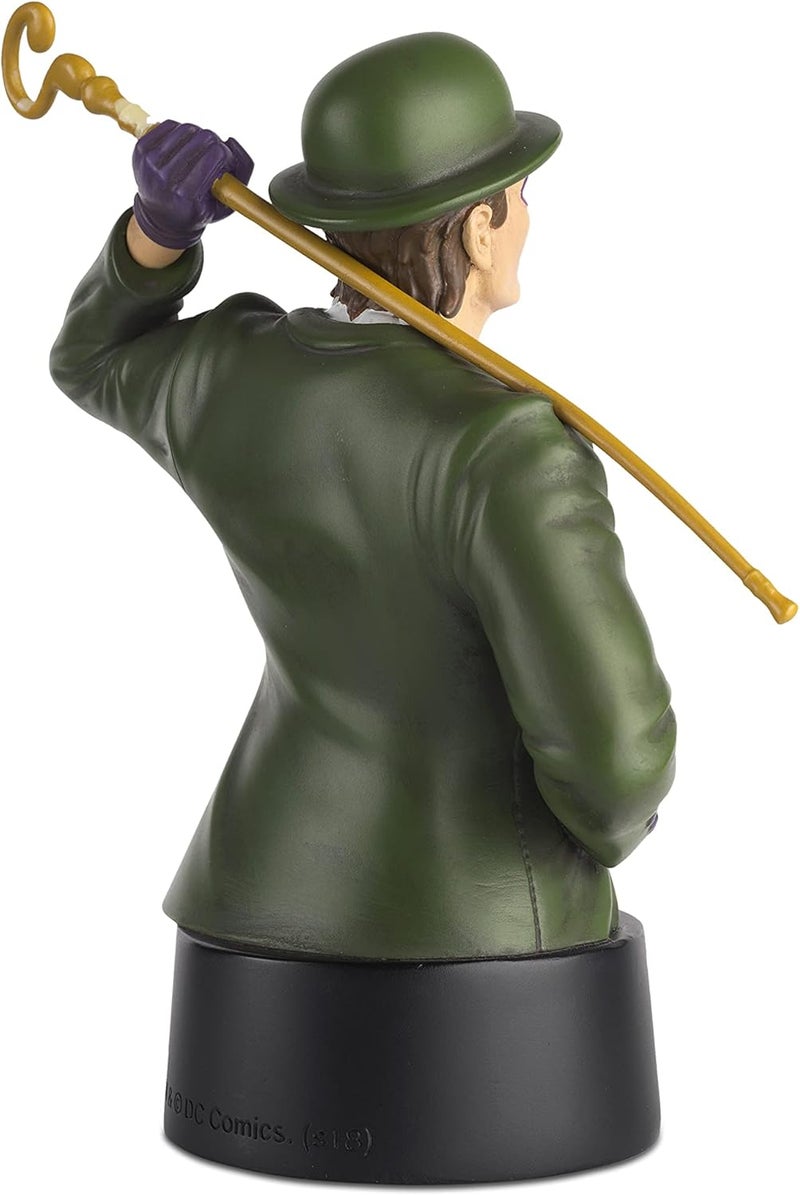 Eaglemoss DC Batman Universe Collector's Busts: #11 The Riddler Collector's Bust Toy, 5", Multicolor - Image 4
