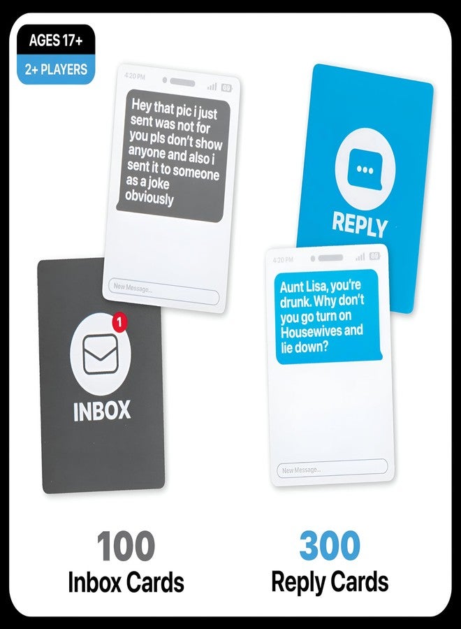 Tickles New Phone, Who Dis? - Hilarious Offline Text Messaging Party Game Perfect for Game Nights & Group Fun Adults & Teens (Ages: 17+ Years, Players: 3-20+) - Image 4