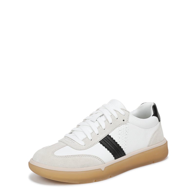 Vionic Women's City Walk Sneaker White/Black Leather 9 M - Image 1