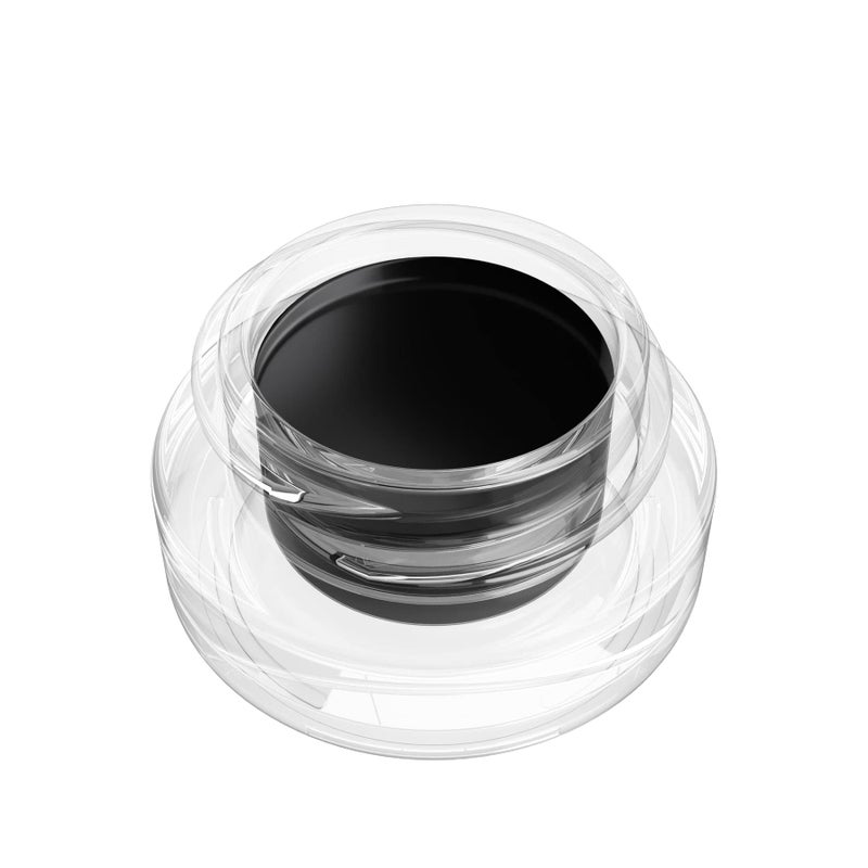 Sistar Gel Pot Liner Ultra Smooth Eyeliner Silky Intense Black Glitter and Dark Brown Ultra Black