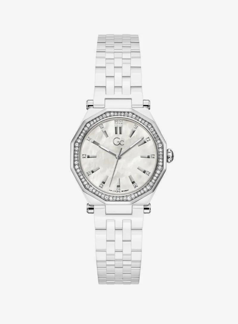 Gleam Mid Size Ceramic Analogue Watch