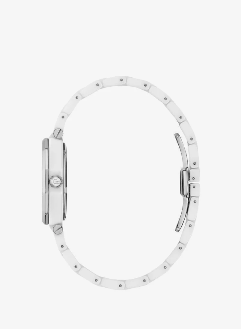 Gc  Gleam Mid Size Ceramic Analogue Watch for Women | Best Price UAE