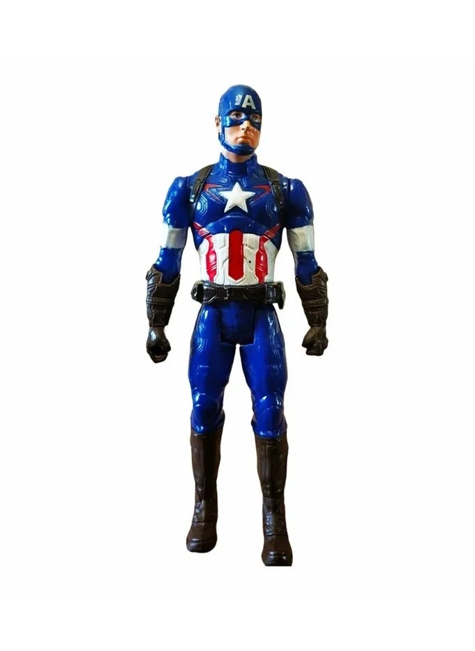 Generic - Marvel Avengers Titan Hero Series Collectible 12-Inch Captain America Action Figure, Toy For Ages 4 and Up - Image 1