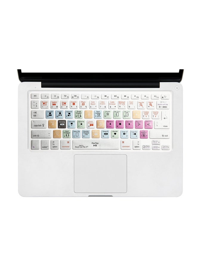 Generic - Applicable To Apple Keyboard Film Macbook13/15/17 US And European Version With Silver Quick Function Keyboard Film-Color:The Latest Version Of Logic Pro X Music Production Software-Silver-Dimensions:13/15/17 Inch US And General Motors - Image 1