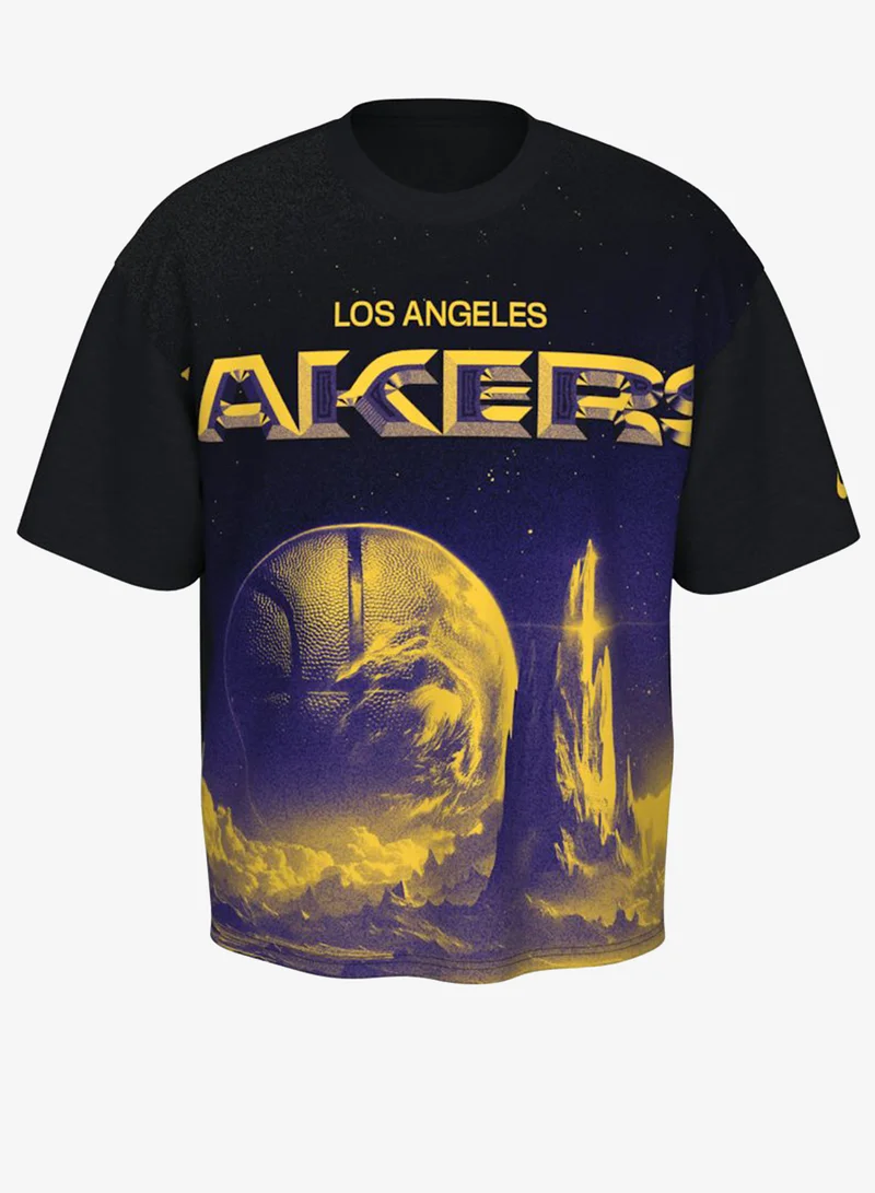 Los Angeles Lakers Courtside Ogc Boxy T-Shirt