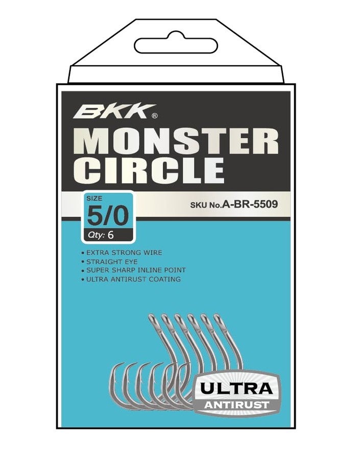 BKK Hooks A-BR-5509 Monster Circle Size 5/0 6 Pack - Image 3