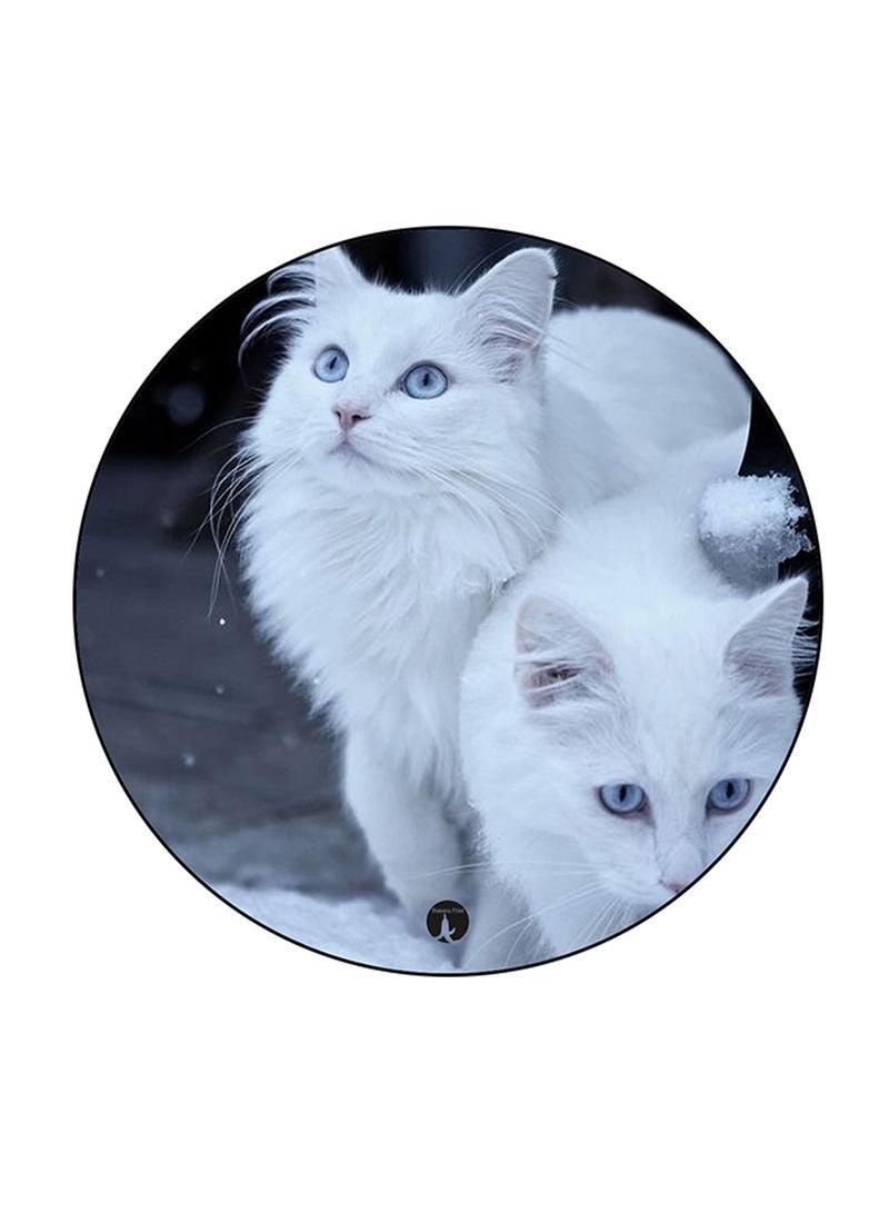 RKN Cats Printed Fridge Magnet Multicolour - Image 1