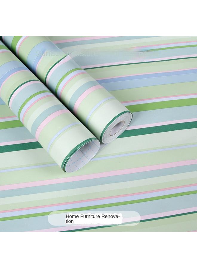 الأزرق جي دبليو ورق الحائط pvc بسيط حديث ، اللصق الذاتي ، غرفة نوم شمال أوروبا ، غرفة المعيشة ، غرفة نوم ، غرفة نوم ، غرفة نوم ، ديكور المطبخ ، ورق الحائط ، تجديد ملصق الخزانة - Image 2