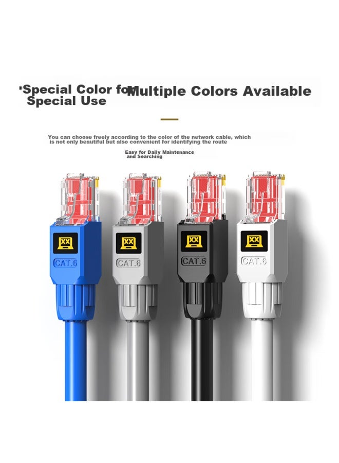 Ofnpftth Toolless Crystal Head, Category 6 Cat6 Unshielded Toolless Network Cable Connector, Wj-15245 - Image 3