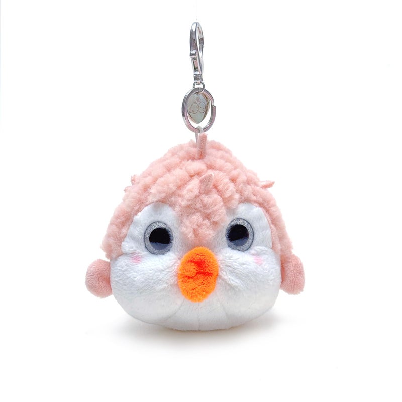 Plushland Magnetic Pufferfish Pair Spike & Poppy Kissing Plush Keychain Set, Spiky Outside Soft Inside Emotional Support Toy with Heart Charm, Funny Stuffed Animals 4 Inches (Kissing Pufferfish Pair) - Image 3