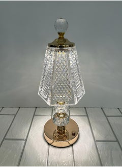 Transparent dotted/gold