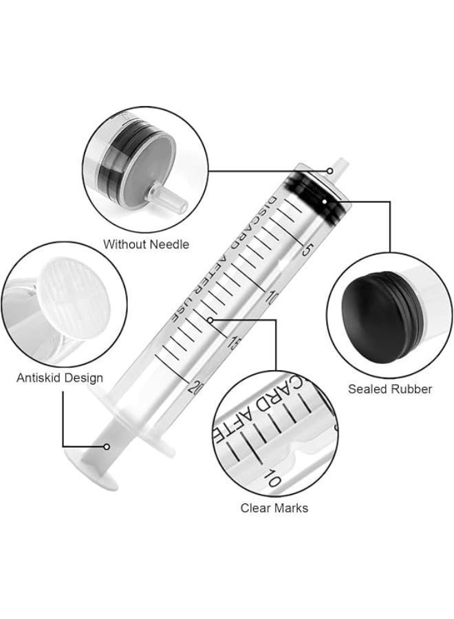 TERUMO 20 mL Plastic Syringe Pack | Individually Sealed Disposable Syringes with Measurement Graduations | Eccentric Tip for Liquid Measurement, Laboratory Use, Pet Feeding, Oil & Glue Application - Image 4