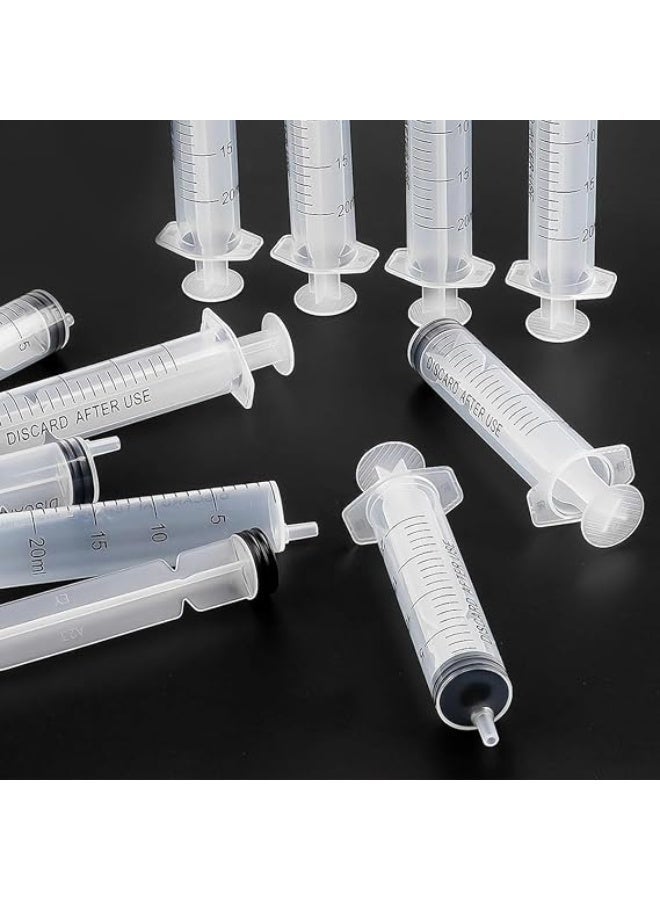 TERUMO 20 mL Plastic Syringe Pack | Individually Sealed Disposable Syringes with Measurement Graduations | Eccentric Tip for Liquid Measurement, Laboratory Use, Pet Feeding, Oil & Glue Application - Image 5