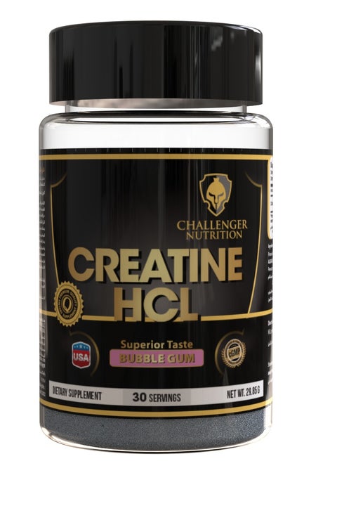 CHALLENGER NUTRITION -  Creatine HCL  Bubble Gum 30 serv