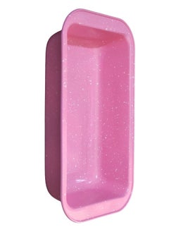 Happy Home Granite Deep Rectangle Cake Mold Home Baking Pan, Kitchen Tools, Cake Accessories 25 x 6 x 15 cm - Pink  - Image 3