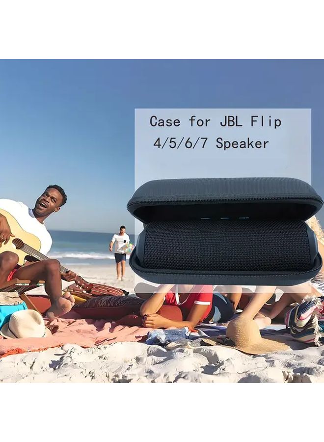 Black EVA Hard Shell Storage Case Bag for JBL Flip 7 6 5 4 3 Portable Speaker - Image 4