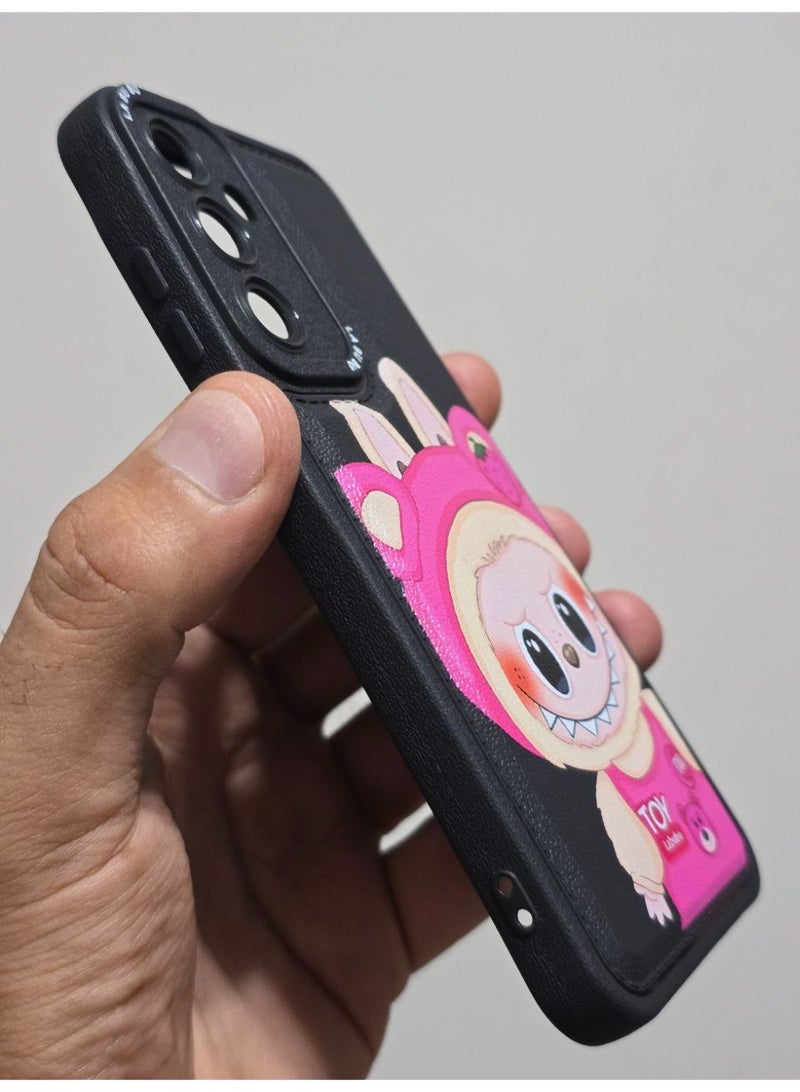 Cartoon Back Cover With the Word LABUBU Compatible With The Phone Samsung Galaxy A16 - Image 1