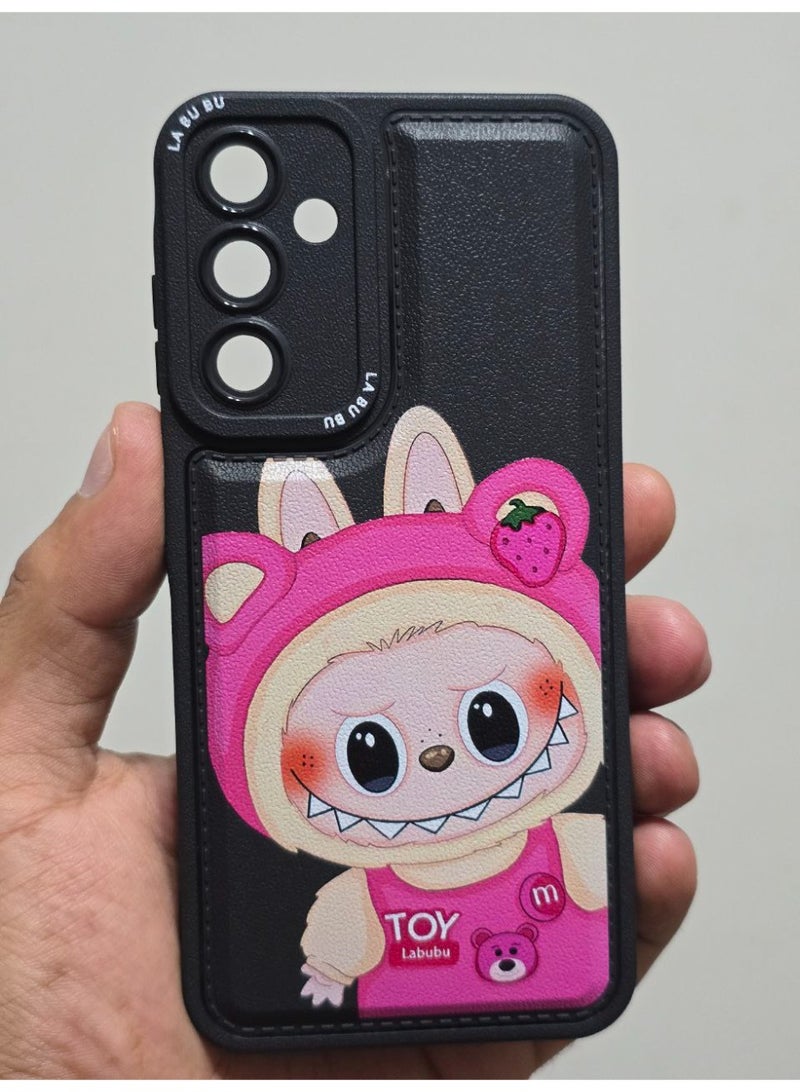 Cartoon Back Cover With the Word LABUBU Compatible With The Phone Samsung Galaxy A16 - Image 3