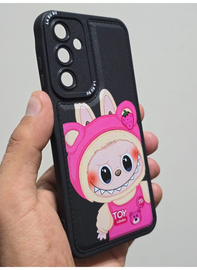 Cartoon Back Cover With the Word LABUBU Compatible With The Phone Samsung Galaxy A16 - Image 2