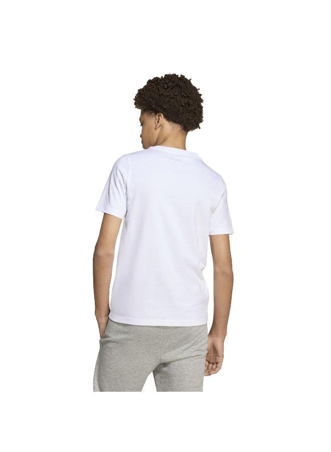 Adidas J Graffiti T White Training T-Shirts For Junior 7-8Y - Image 3