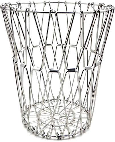 P-Plus International Steel Flexible Kitchen Storage Organizer Adjustable Fruit Basket for Home & Kitchen - Image 1