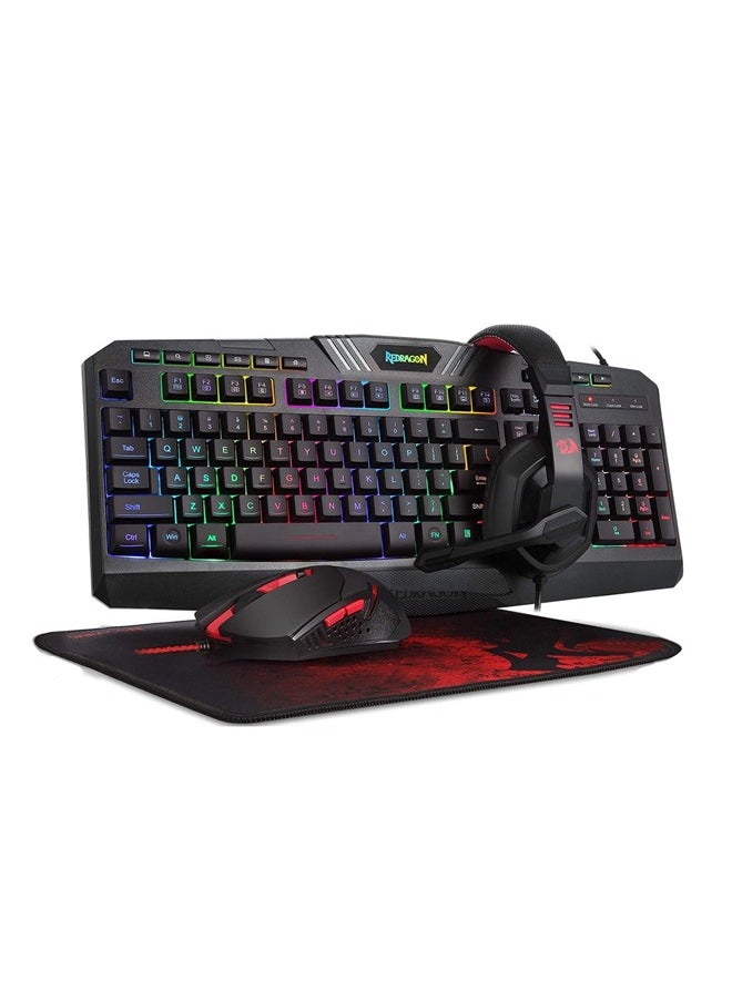 Game Sekret Dark Nova Gaming PC Bundle - Intel Core i5-12400F Processor | AMD Radeon RX 580 8GB GPU | 16GB DDR4 RAM | 1TB M.2 NVMe SSD | Air Cooler | WiFi/Bluetooth Ready | Windows 11 Pro | 24" FHD Monitor | Head Phones / Keyboard / Mouse / Mouse Pad | Game Sekret Desktop Computer Tower Bundle  - Image 4