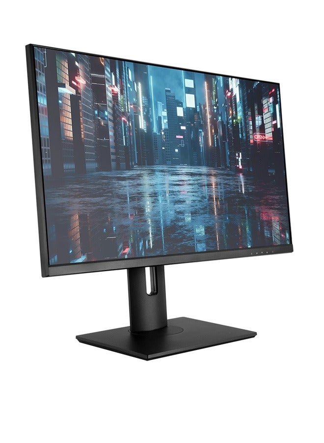 Game Sekret حاسوب الألعاب Dark Nova Gaming PC Bundle من Game Sekret – بمعالج Intel Core i5-12400F، مع خيار بطاقة رسوميات AMD Radeon RX 580 أو GeForce RTX 3050 أو RTX 3060 أو RTX 5050 أو RTX 5060، وذاكرة DDR4 بسعة 16 جيجابايت، وتخزين SSD من نوع M.2 NVMe بسعة 1 تيرابايت، ومبرّد هوائي، ولوحة أم H610، ومزوّد طاقة من 500 واط إلى 650 واط بمعيار 80+، مع شاشة 24 بوصة بدقة FHD، ولوحة مفاتيح، وفأرة، ولوحة فأرة، وسماعة رأس، واتصال WiFi وBluetooth، ونظام تشغيل Windows 11 Pro، مع ضمان لمدة سنة واحدة. black - Image 3