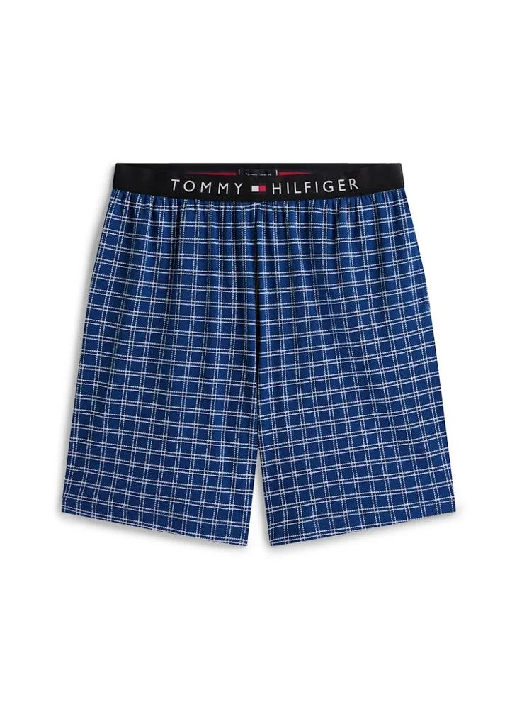TOMMY HILFIGER  TH Original Print Jersey Shorts Pyjama Set for Men | Best Price UAE