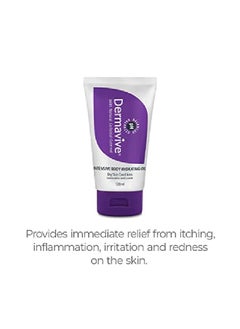 Dermavive Intensive Body Hydrating Oil Ultra Nourishing | Hydrates Dry Skin Instantly | NonGreasy and Promotes HealthyLooking Skin 120ml  - Image 3