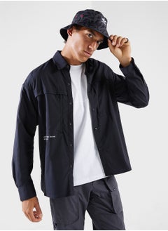 izzue Nylon Slit Shirt  - Image 1