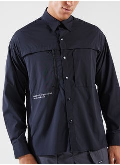 izzue Nylon Slit Shirt  - Image 3