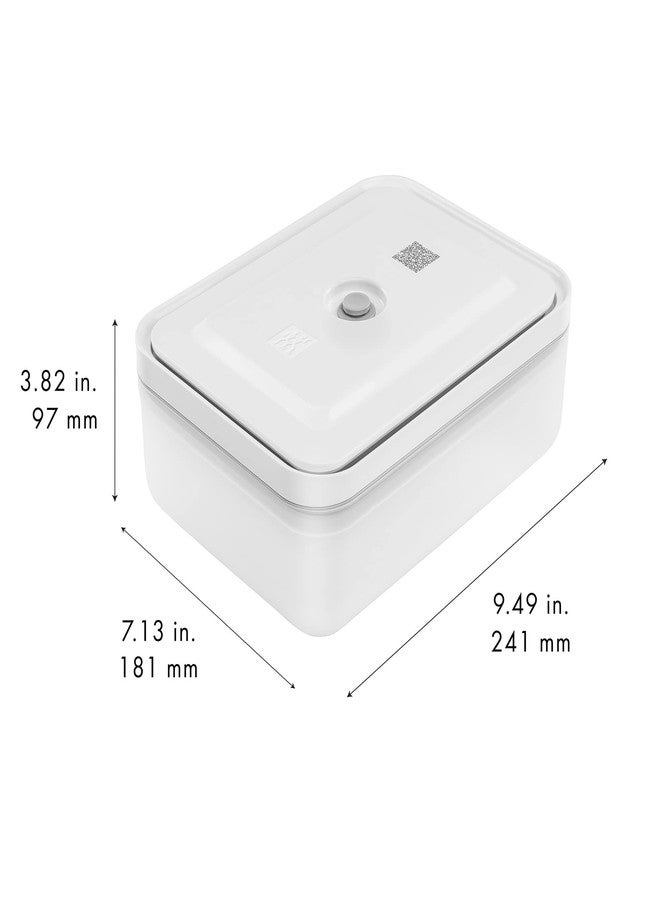 ZWILLING Fresh & Save Plastic Fridge Box, Airtight Food Storage Container, Meal Prep Container, BPA-Free, Grey - Image 3