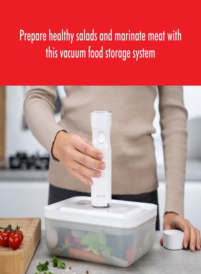 ZWILLING Fresh & Save Plastic Fridge Box, Airtight Food Storage Container, Meal Prep Container, BPA-Free, Grey - Image 4