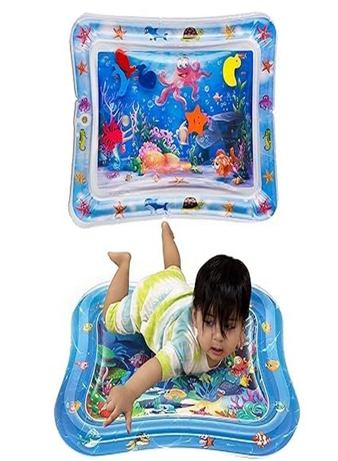 VIHANCO Water Play Mat for Babies 3 Months & Above | Inflatable Tummy Time Leakproof Play Mat, Fun Activity Play Center Indoor and Outdoor Activity | Ideal for Gifting - Image 1