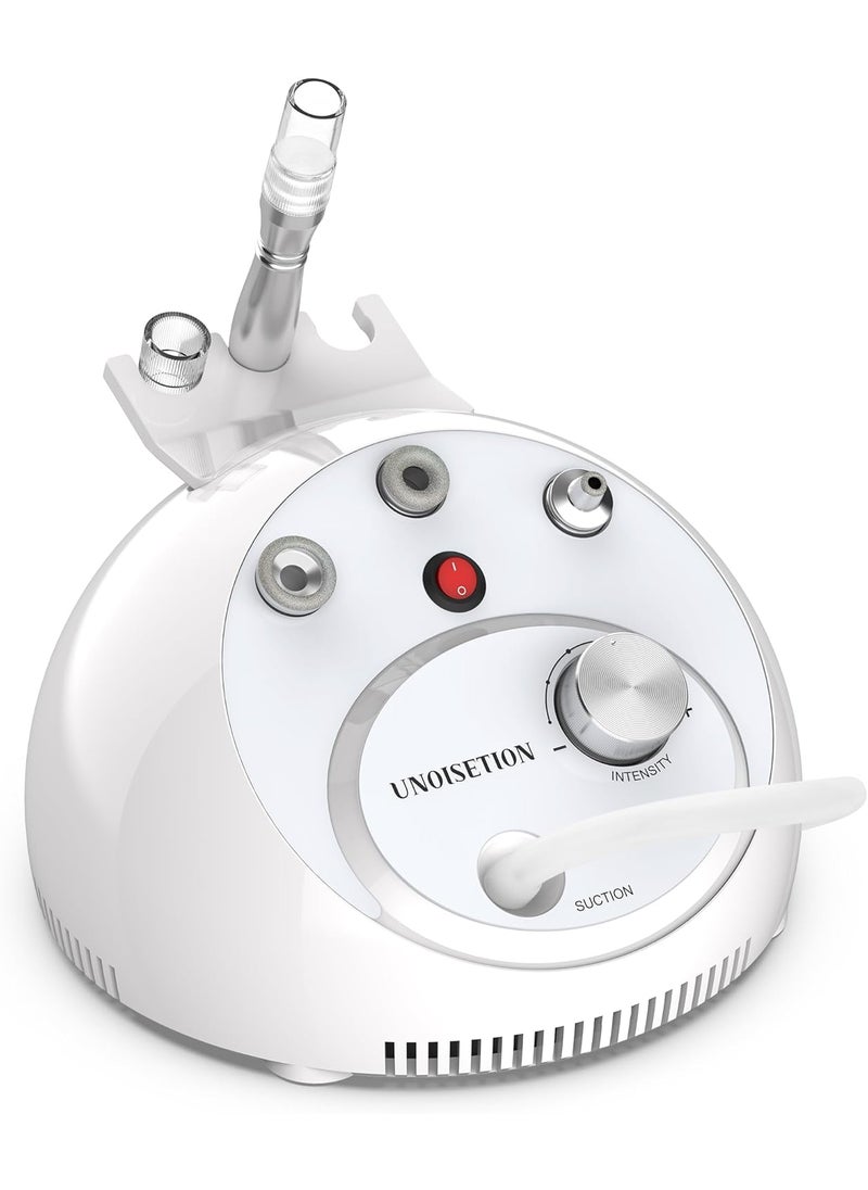 UNOISETION 2 in 1 Desktop Blackhead Remover Vacuum, UNOISETION at-Home Dermabrasion Facial Machine for Exfoliation & Radiant Skin, Beauty Gifts for Women 