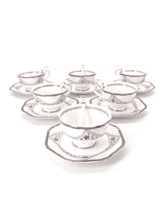 Tea Cup, Saucer and Spoon 18 Pieces Set - pzsku/Z9D1D1085BF23BD42DCB5Z/45/_/1663408024/e41304af-46af-4f8a-840a-41e4bf4cf4b8