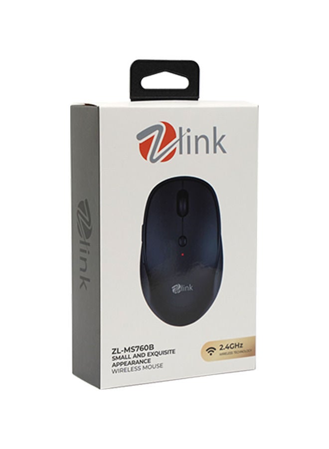 ZLink Wireless mouse with battary - Black - Image 2