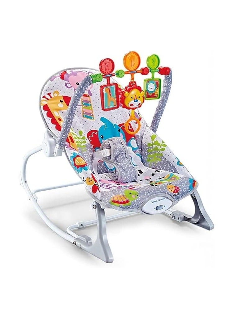 بلومنغ تايم كرسي هزاز لموسيقى الأطفال متعدد الوظائف - Image 2