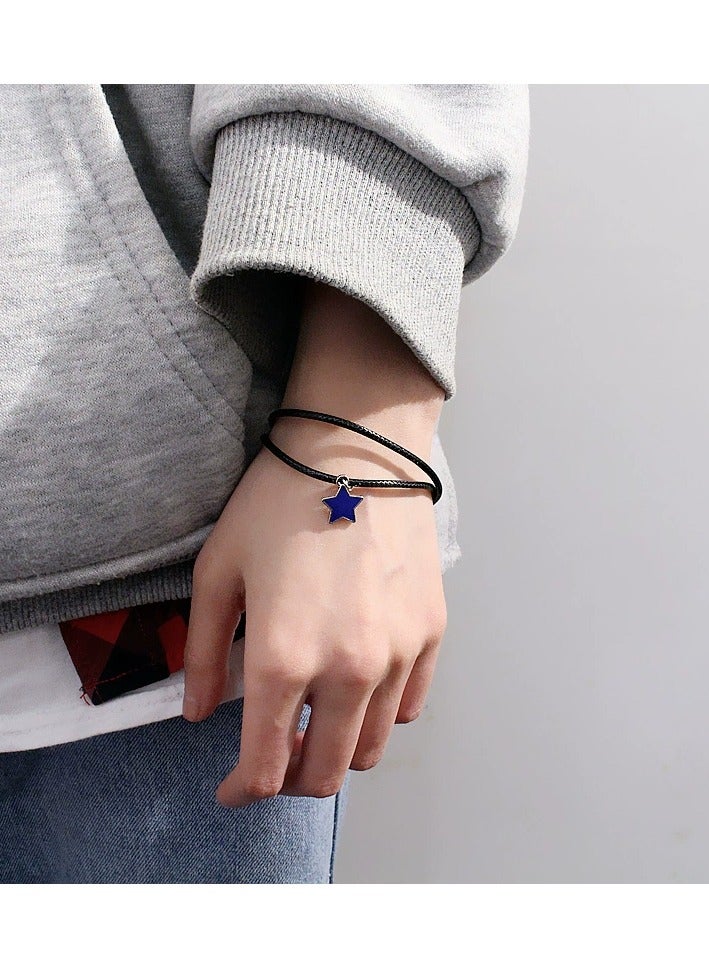 Goolsky Korean Style Star Bracelet – Adjustable Unisex Fashion Jewelry | Cute Trendy Gift for Him & Her - Image 1