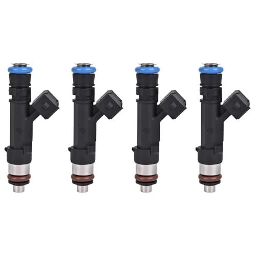 RLP Fuel Injectors Set of 4 Compatible with Chevy 20112015 Cruze 2016 Cruze Limeited 20122016 2018 Sonic 20132016 Trax Buick 20132019 Encore 14L Replace 0280158205 FJ1150 4 Holes - Image 1