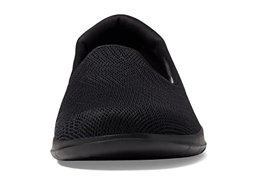 SKECHERS أحذية سكيشرز النسائية GO Walk Lite - سويت جال سليب أون شبشب شبكي، أسود/أسود، 8 - Image 2
