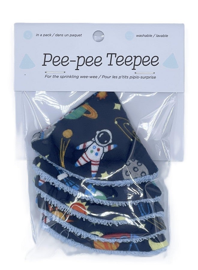 Beba Bean Pee Pee Teepee Space 5 Pieces Baby boy Pee Shield Babyboy Essentials peepeeeteepee Baby boy Diaper Cover for Boys Teepee Pee Shield Pee Covers - Image 2