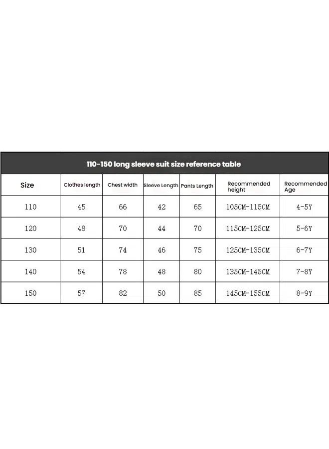 ماين كرافت بدلة خدمة منزلية كبيرة للأطفال ، بيجاما بأكمام طويلة من قطعتين - Image 3