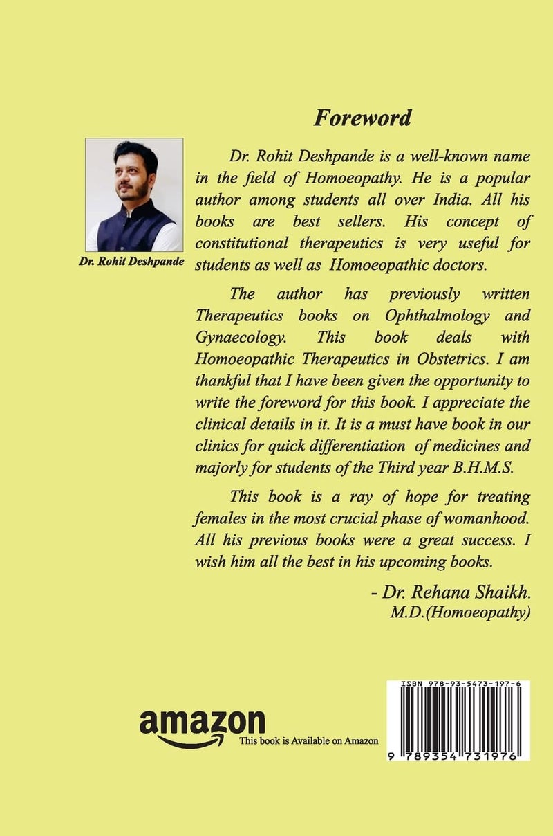 Textbook of Homoeopathic Therapeutics in Obstetrics  - Image 2