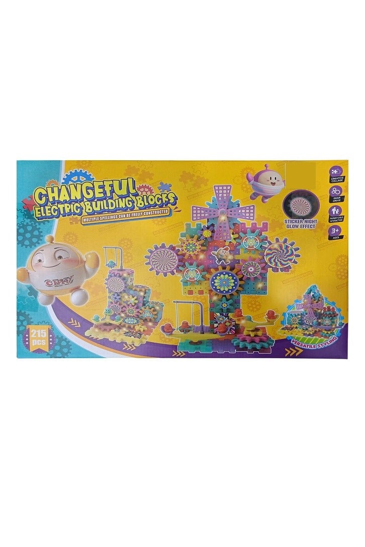 Changeful Electric Building Blocks (215 Pcs) - Image 1